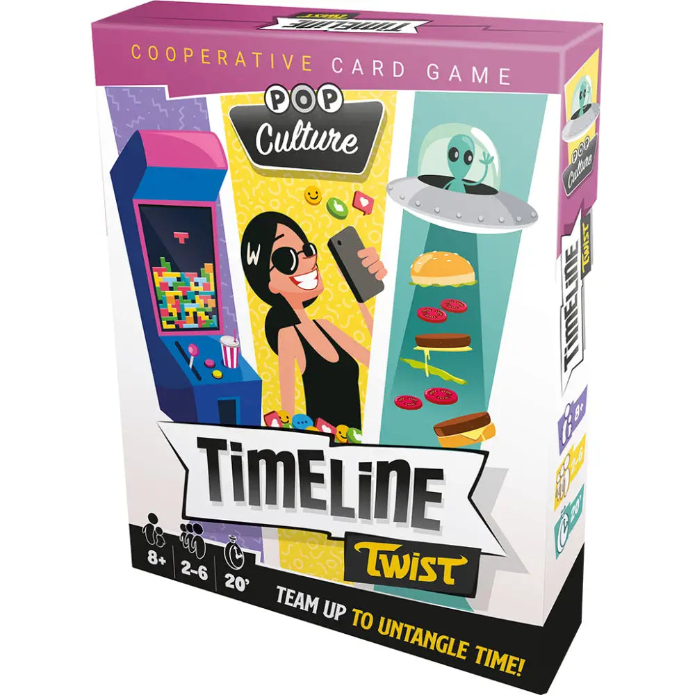 Timeline Twist: Pop Culture Board Games Asmodee   