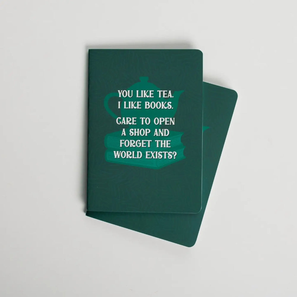 Tomes & Tea Pocket Journal - Gifts