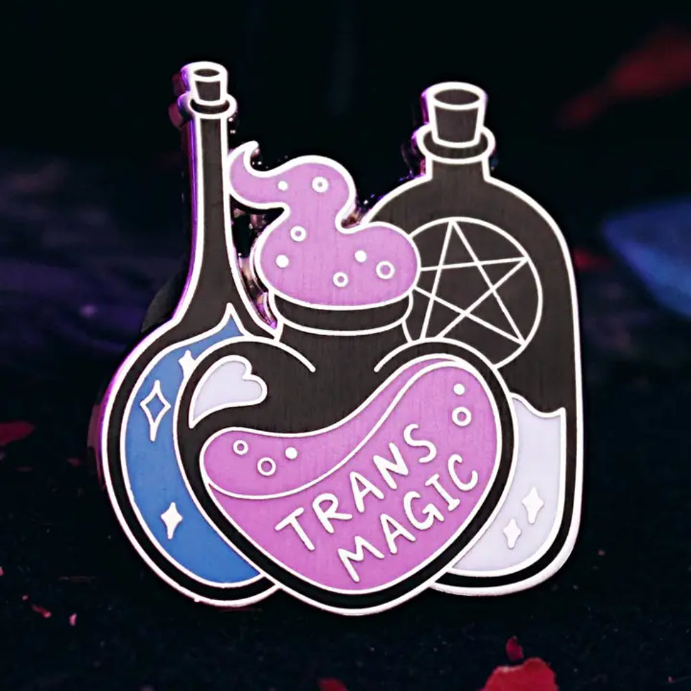 Trans Magic Potion Enamel Pin - Gifts