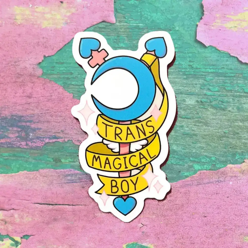 Trans Magical Sticker - Magical Boy - Toys & Gifts