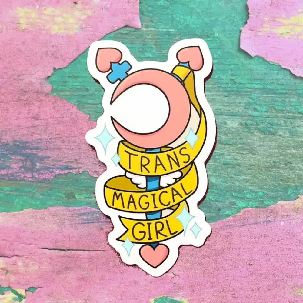 Trans Magical Sticker - Magical Girl - Gifts