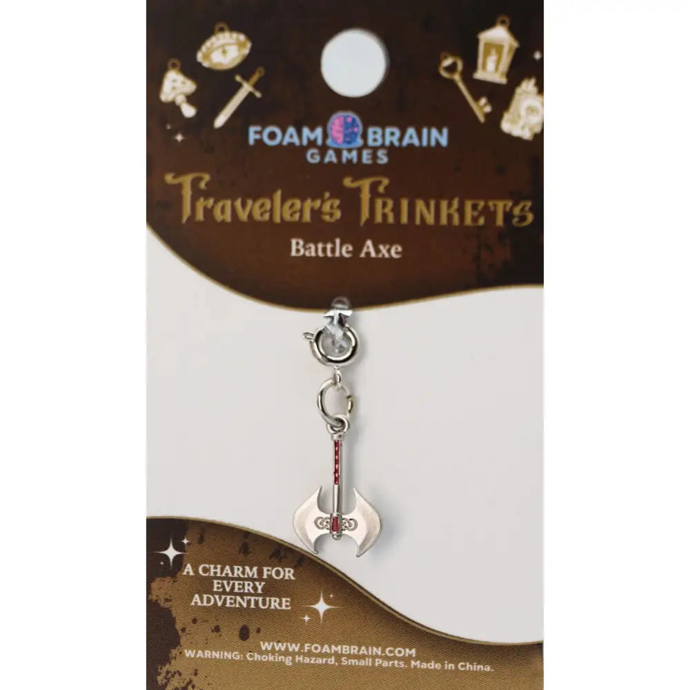 Traveler’s Trinkets: Battle Axe Charm - Toys & Gifts