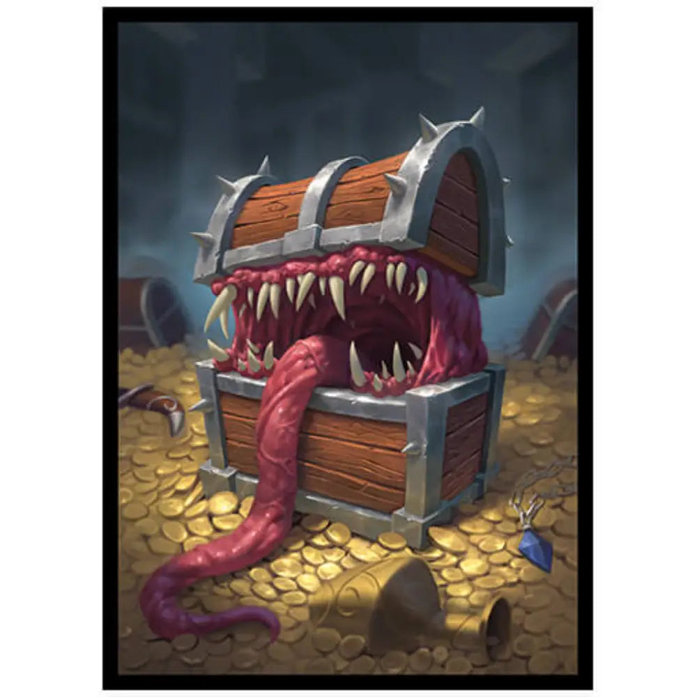 Treasure Chest Mimic Matte Sleeves (100) - Card Games