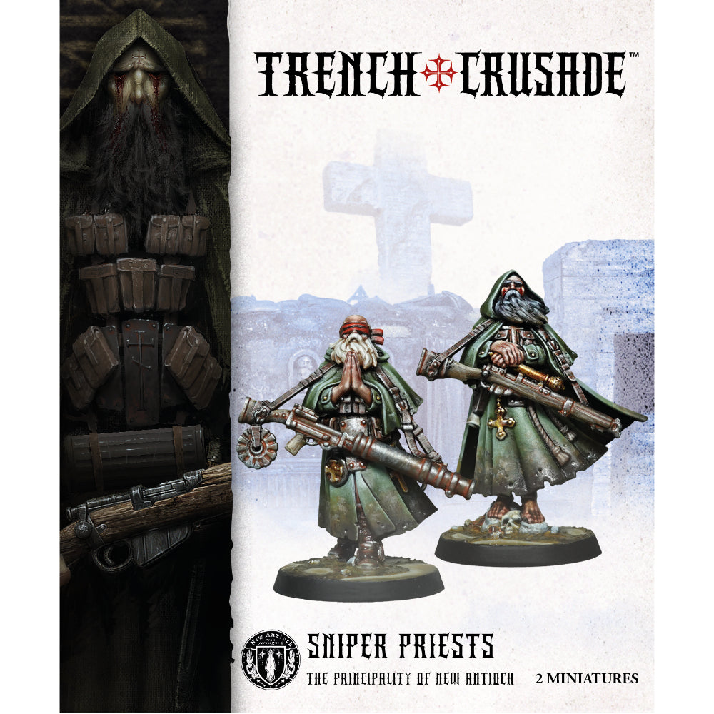 Trench Crusade New Antioch Sniper Priests - Miniatures Games