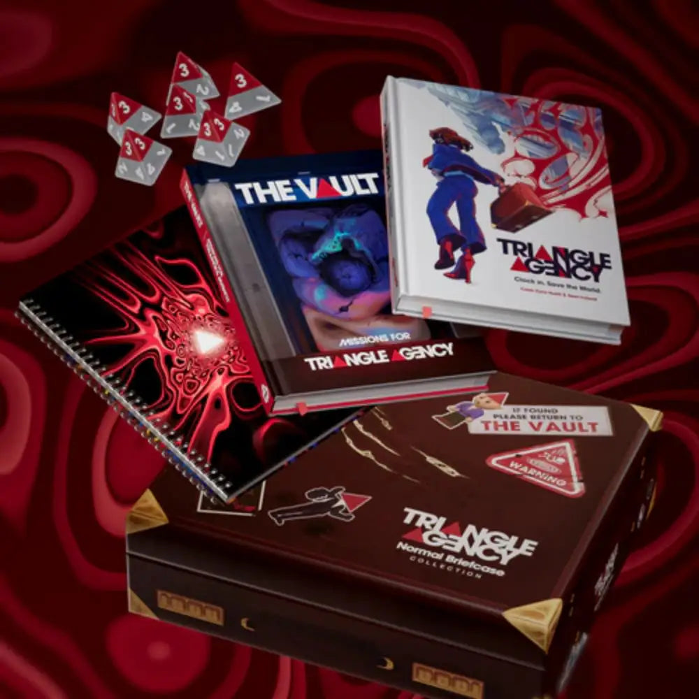 Triangle Agency RPG Normal Briefcase Collection - Roleplaying Games