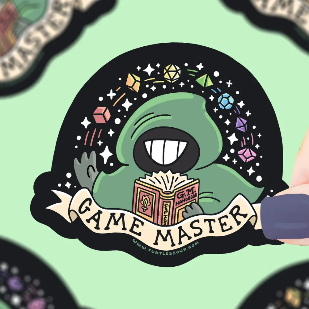 Turtle’s Soup Game Master Sticker - Gifts