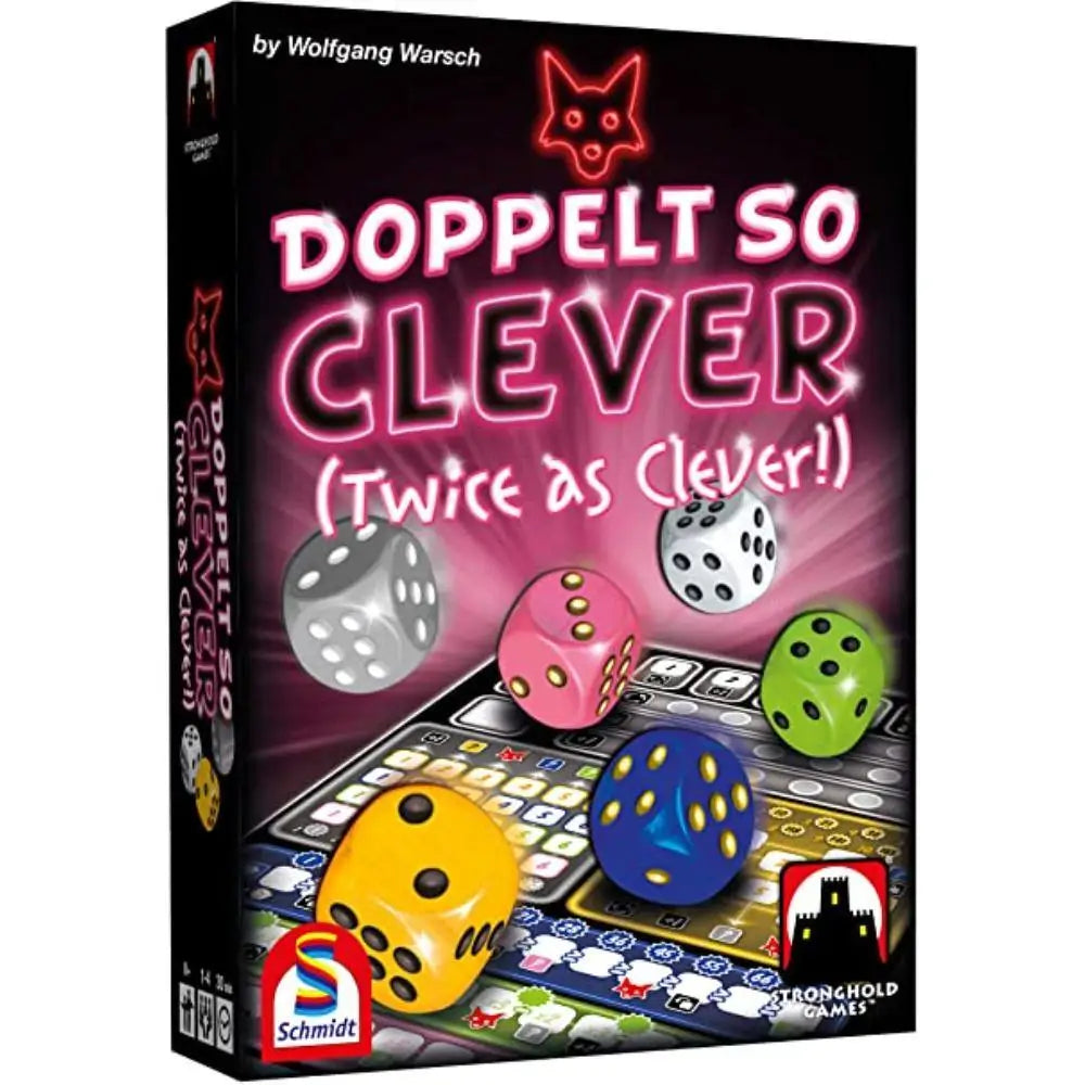 Twice As Clever (Doppelt So Clever) Dice & Dice Supplies Stronghold Games   