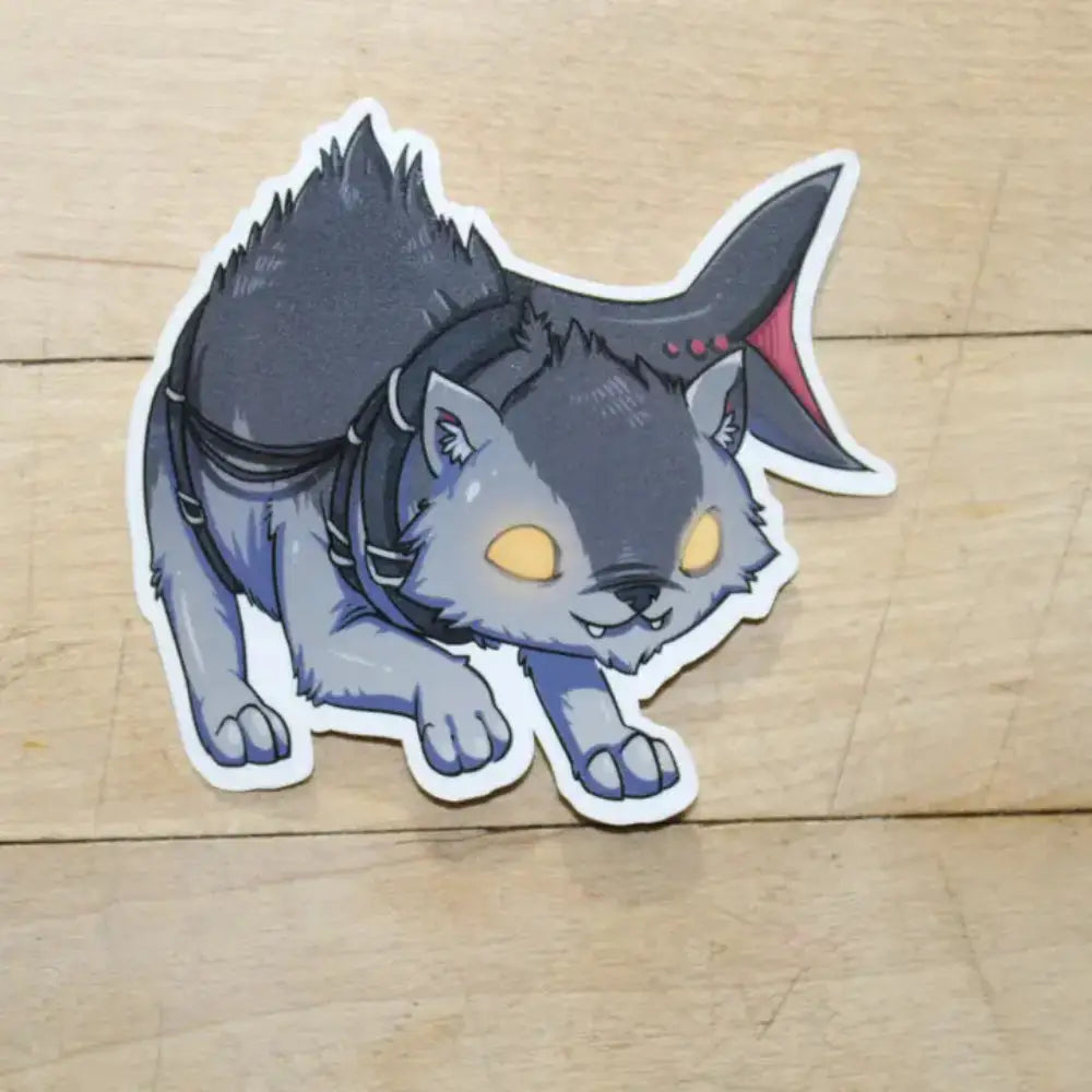 Ukkima Stalking Shadow Sticker - Gifts