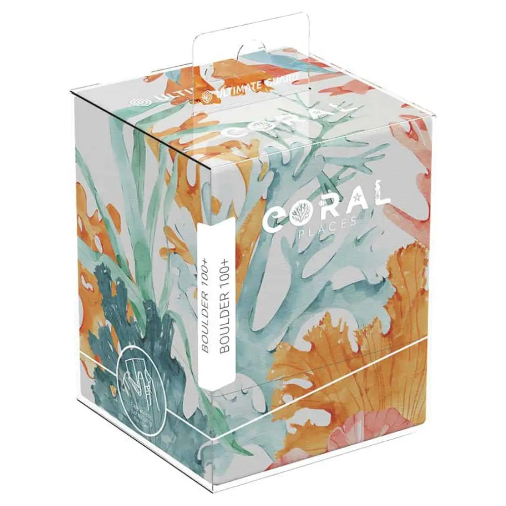 Ultimate Guard Boulder 100+ Deckbox: Coral Places Coralline Eden - Card Games