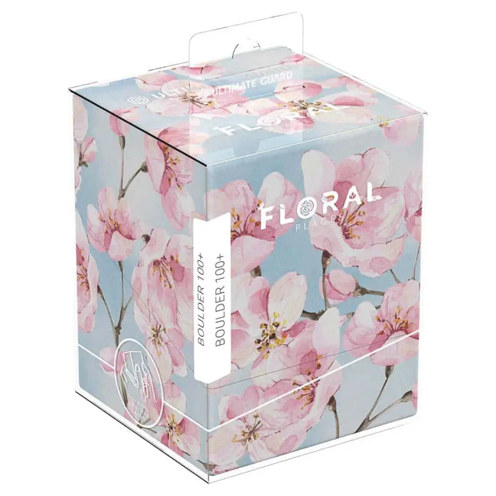 Ultimate Guard Boulder 100+ Deckbox: Floral Places Cherry Blossom - Card Games