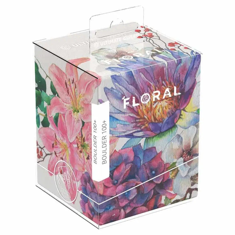 Ultimate Guard Boulder 100+ Deckbox: Floral Places Lotus Bloom - Card Games