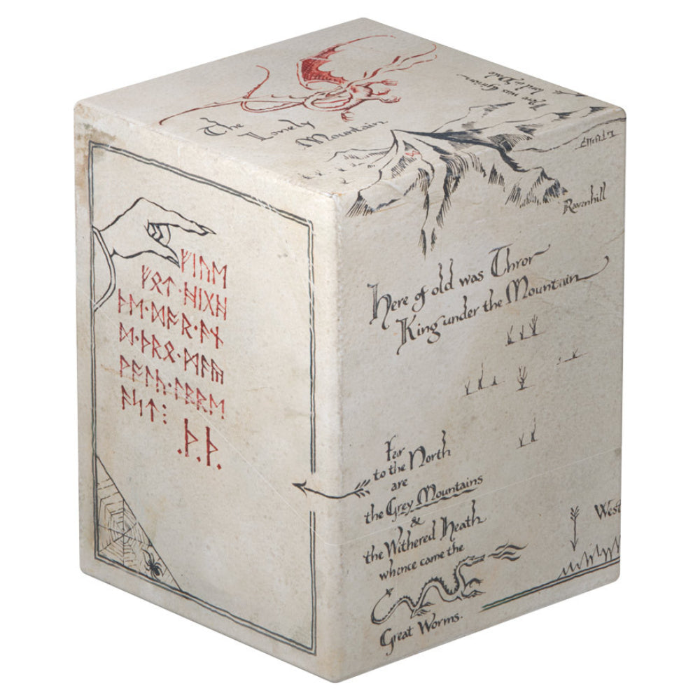 Ultimate Guard Boulder 100+ Deckbox: The Hobbit Thror’s Map - Card Games