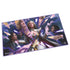 Ultimate guard glossy rectangular magic the gathering playmat with vibrant characters on cosmic purple and gold background