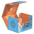 Blue and orange Ultimate Guard Sidewinder 100 plus card storage box with frost-themed Reality Fracture Chandra design