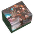 Dark green ultimate guard sidewinder 100+ xenoskin deckbox featuring muscular warrior garruk with glowing energy effects