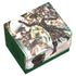 Green leather-like ultimate guard sidewinder 100 plus card storage box with dynamic anime combat illustration