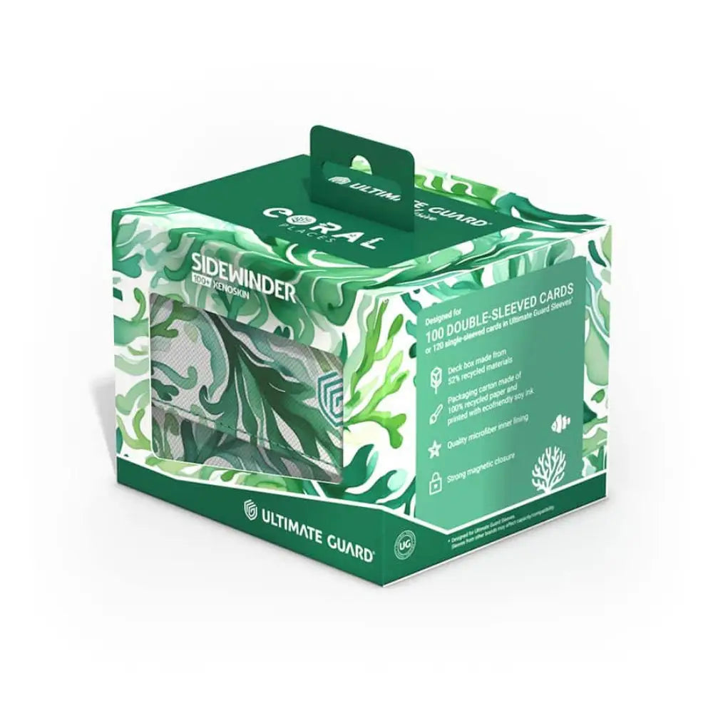 Ultimate Guard Sidewinder 100 + Xenoskin Deckbox: Coral Places Kelp Forest - Card Storage
