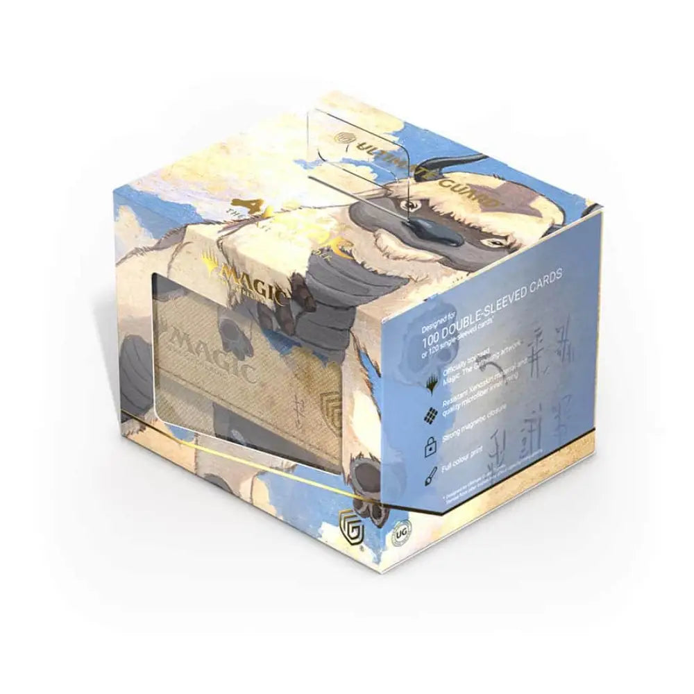 Ultimate Guard Sidewinder 100+ Xenoskin Deckbox: MTG Avatar The Last Airbender Appa Steadfast Guardian - Card Storage