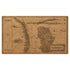 Ultimate Guard: The Hobbit Sophoskin Playmat - Wilderland Map - Card Games