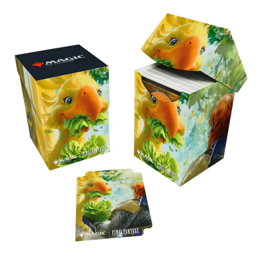 Ultra Pro 100+ Deck Box: MTG Final Fantasy Gysahl Greens - Card Games