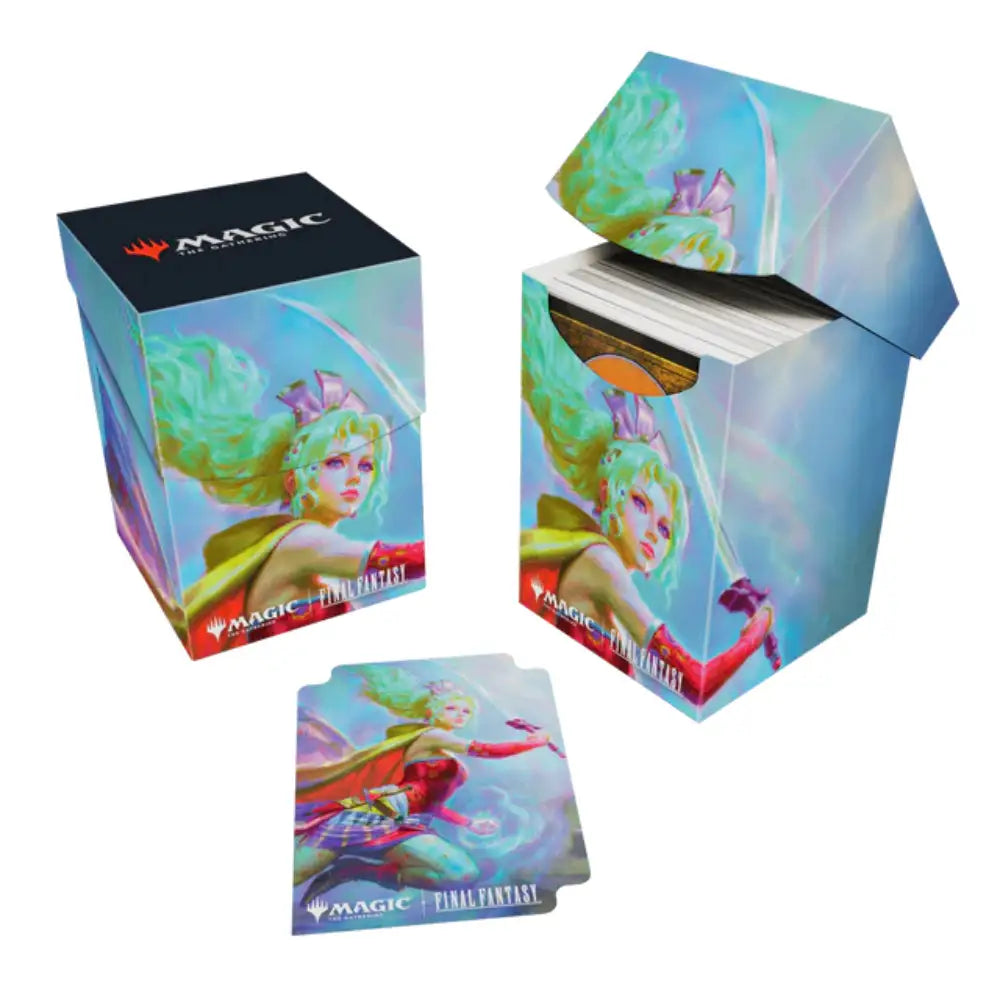 Ultra Pro 100+ Deck Box: MTG Final Fantasy Terra Herald of Hope - Card Storage