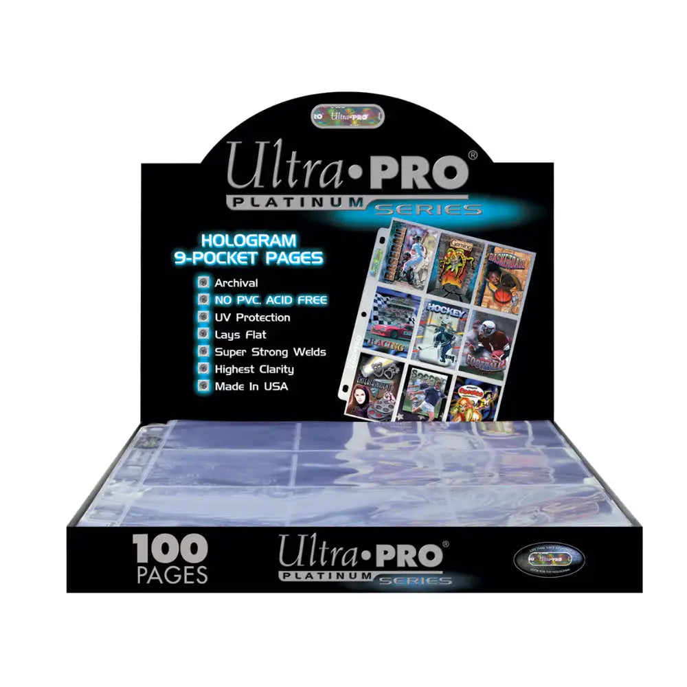 Ultra Pro: 9-Pocket Side Load Pages (100ct) Ultra Pro: 9-Pocket Side Load Pages (100ct)