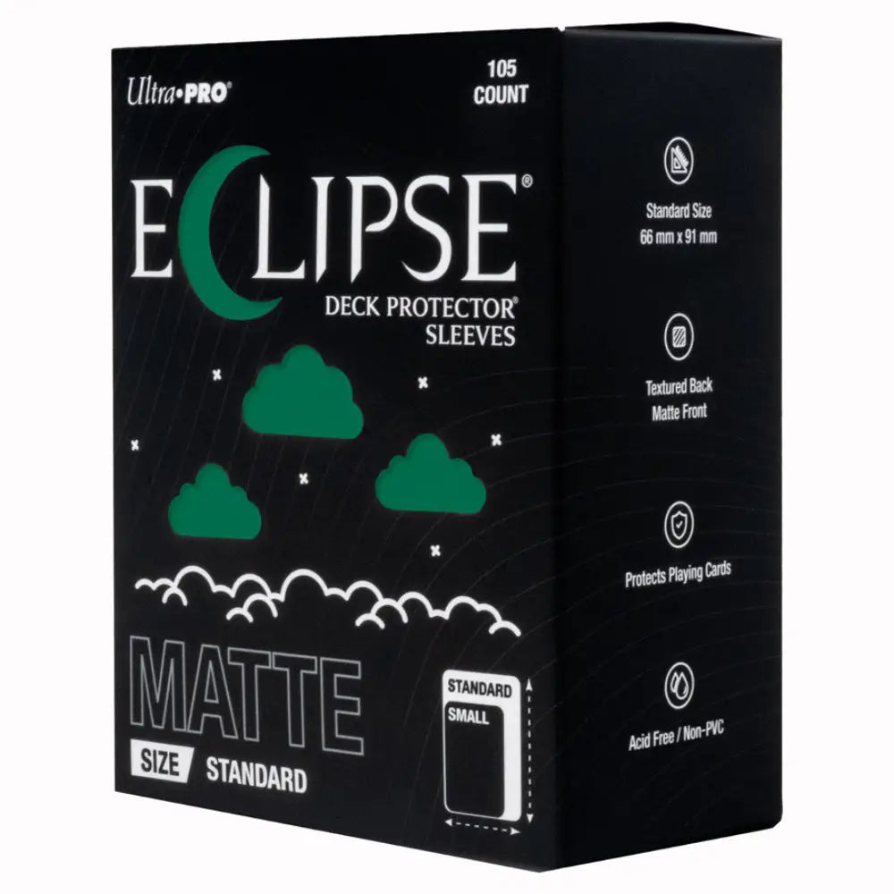 Ultra Pro Enhanced Eclipse Matte Standard Sleeves (100) - Forest Green - Card Games