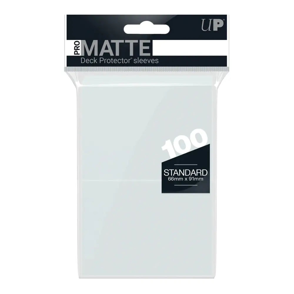 Ultra Pro Pro-Matte Standard Sleeves (100) - Clear - Card Games