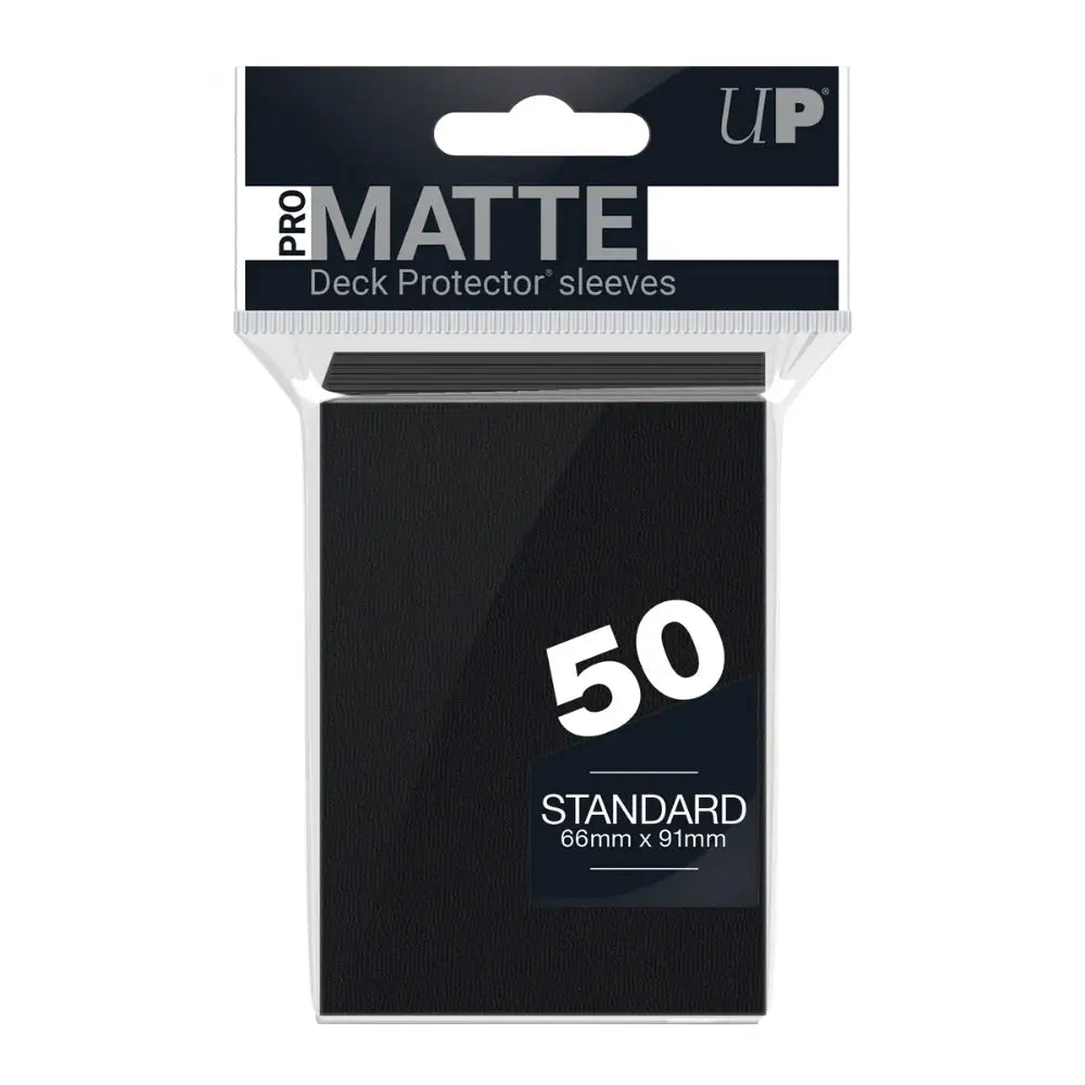 Ultra Pro Pro-Matte Standard Sleeves (50) Sleeves Ultra Pro Black  