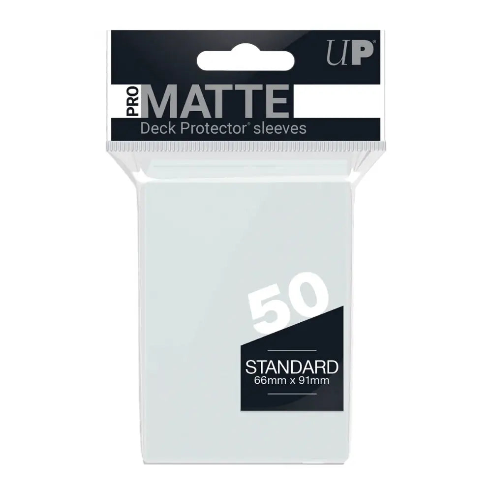 Ultra Pro Pro-Matte Standard Sleeves (50) Sleeves Ultra Pro Clear  