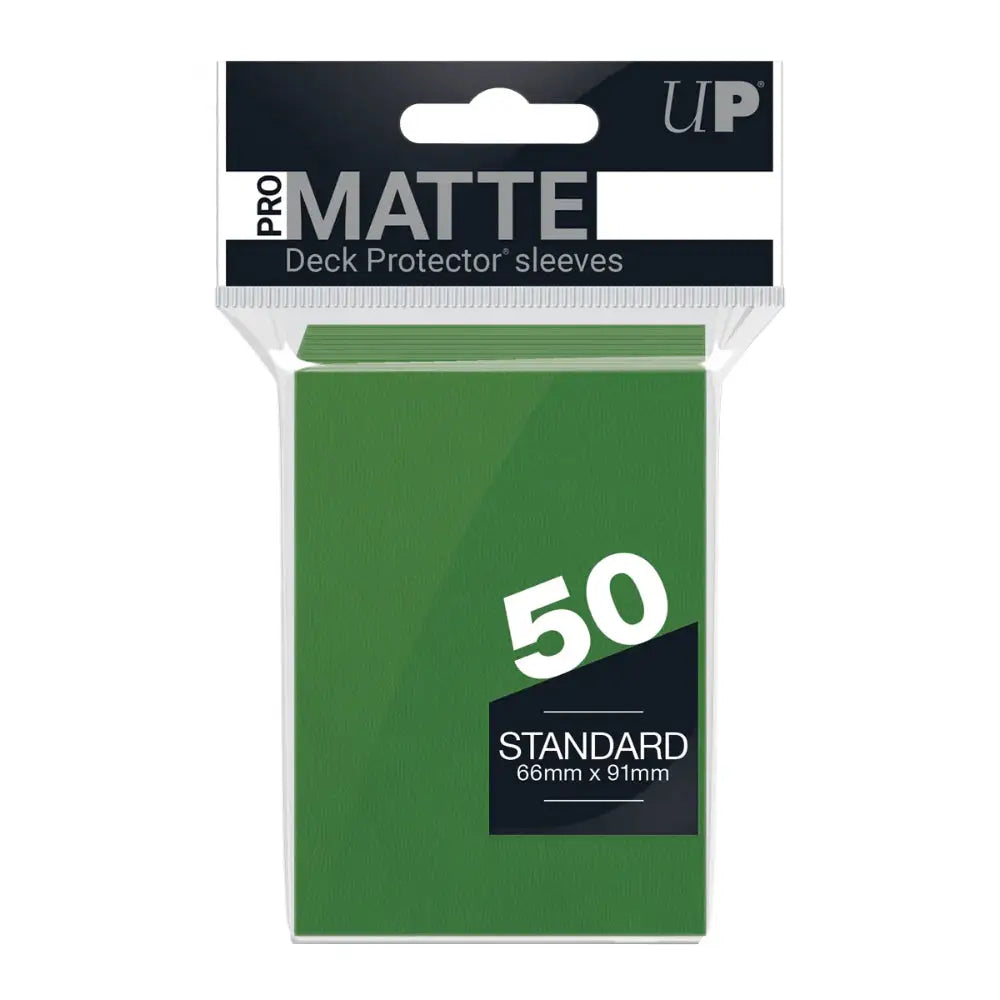 Ultra Pro Pro-Matte Standard Sleeves (50) Sleeves Ultra Pro Green  
