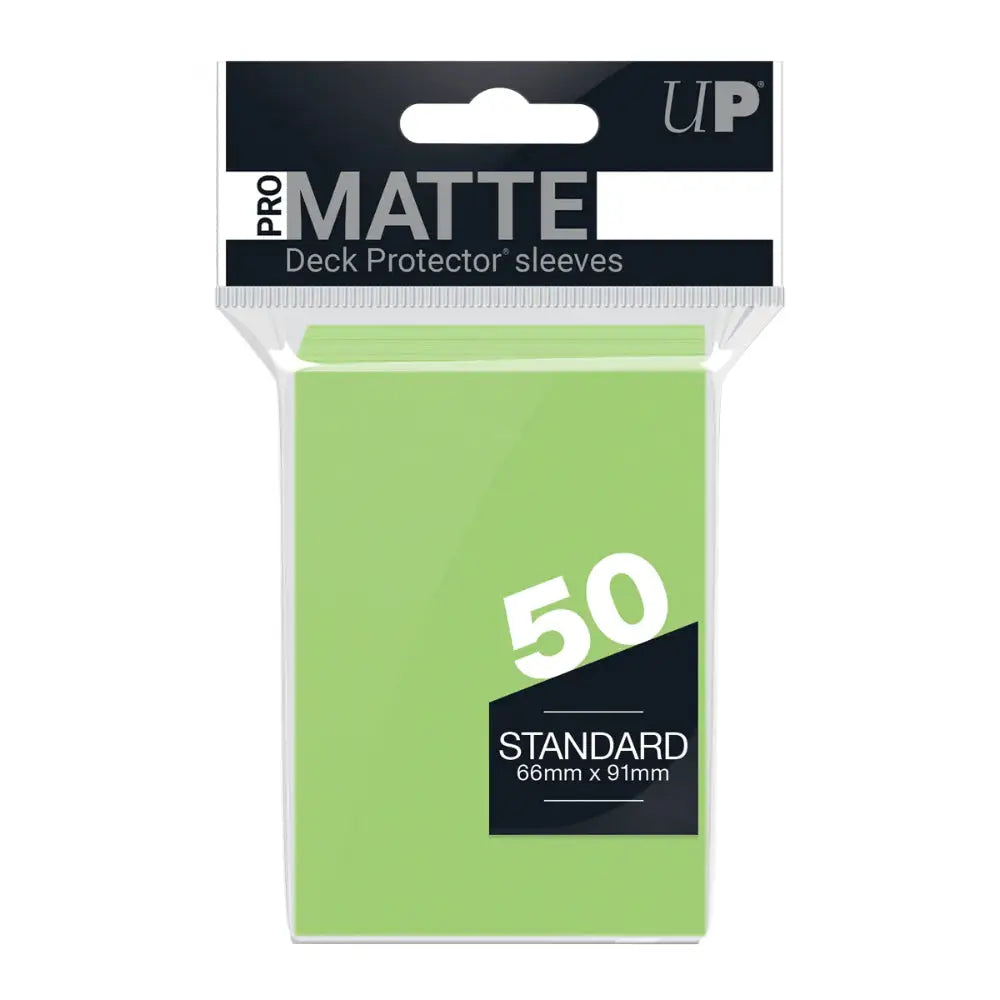 Ultra Pro Pro-Matte Standard Sleeves (50) Sleeves Ultra Pro Lime Green  