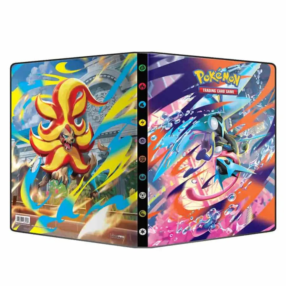 Ultra Pro Pokemon Mega Evolution Chaos Rising 9-Pocket Portfolio - Card Games