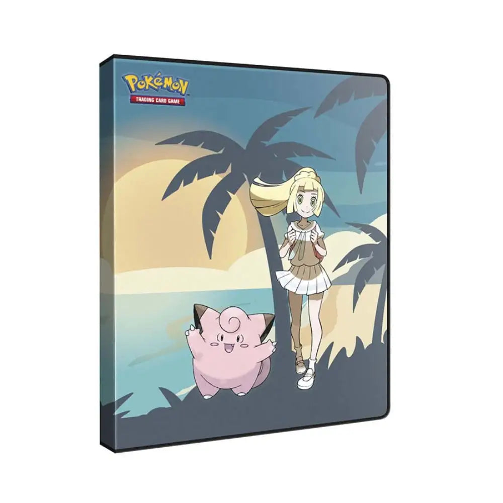 Ultra Pro Pokemon Mega Evolution Lillie and Clefairy 9-Pocket Portfolio - Card Games