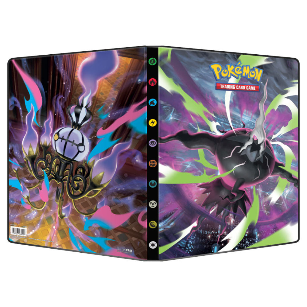 Ultra Pro Pokemon Mega Evolution Pitch Black 9-Pocket Portfolio - Card Games