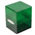Ultra Pro Satin Deck Box Card Storage Ultra Pro Cube Glitter Green 