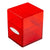 Ultra Pro Satin Deck Box Card Storage Ultra Pro Cube Glitter Red 
