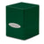 Ultra Pro Satin Deck Box Card Storage Ultra Pro Cube Metallic Emerald 