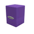 Ultra Pro Satin Deck Box Card Storage Ultra Pro Cube Royal Purple 