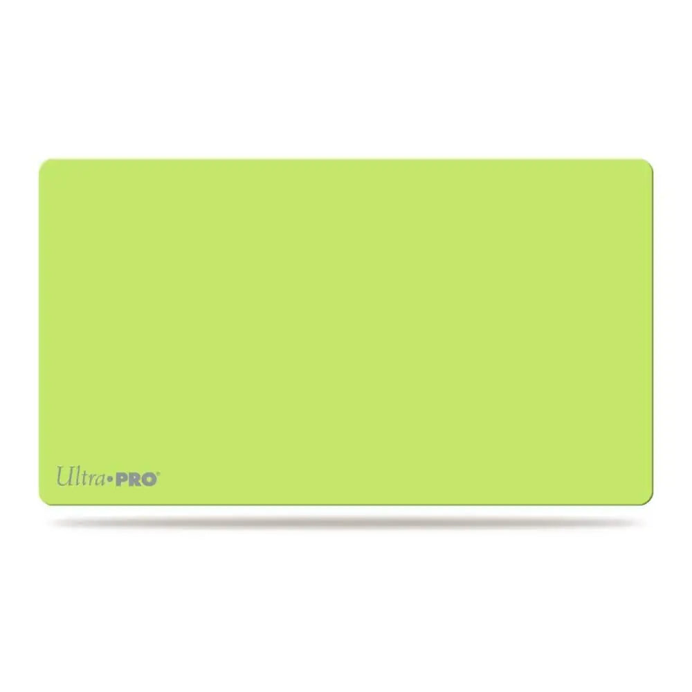 Ultra Pro Solid Color Artist’s Playmat - Lime Green - Card Games