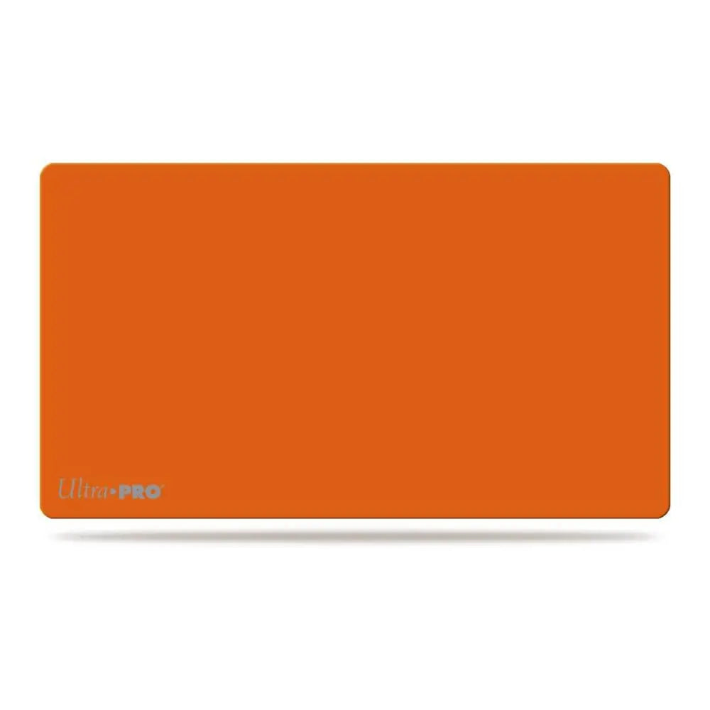 Ultra Pro Solid Color Artist’s Playmat - Pumpkin Orange - Card Games