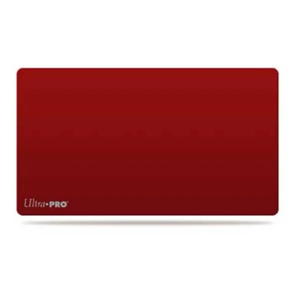 Ultra Pro Solid Color Artist’s Playmat - Red - Card Games