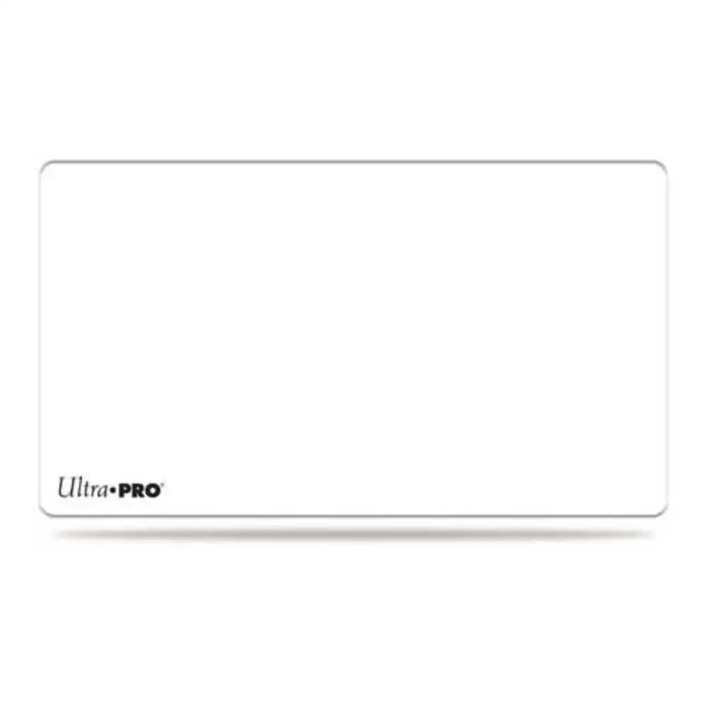 Ultra Pro Solid Color Artist’s Playmat - White - Card Games