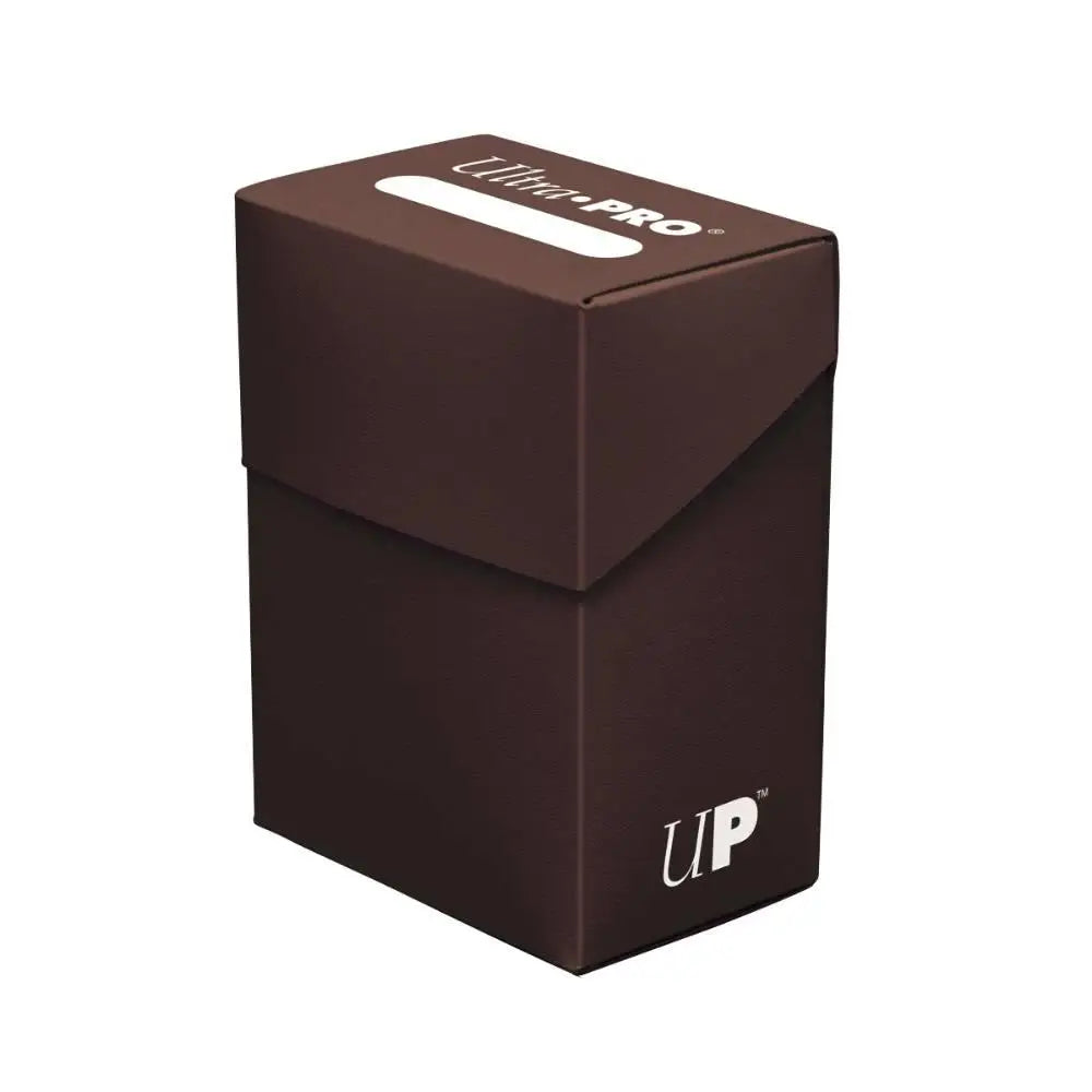 Ultra Pro Solid Color Deck Box - Brown - Card Games