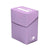 Ultra Pro Solid Color Deck Box Card Storage Ultra Pro Lilac  