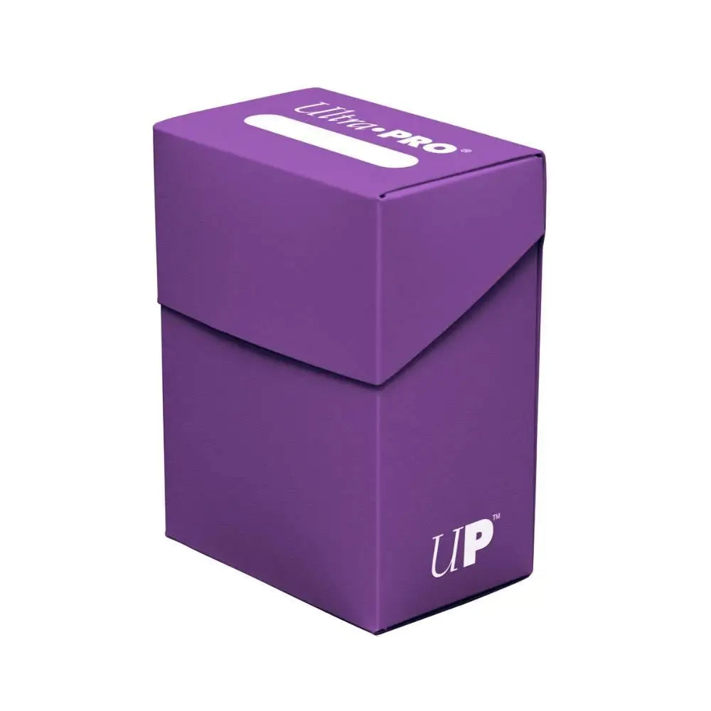 Ultra Pro Solid Color Deck Box - Purple - Card Games