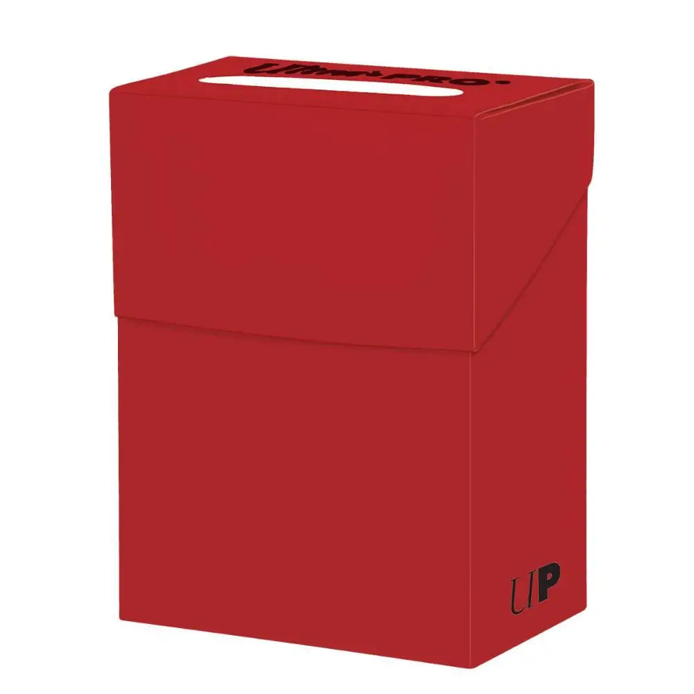 Ultra Pro Solid Color Deck Box - Red - Card Games