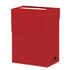 Ultra Pro Solid Color Deck Box Card Storage Ultra Pro Red  