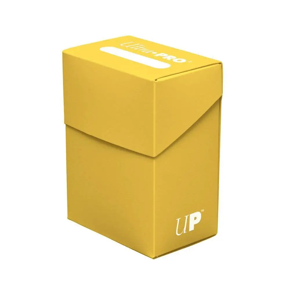 Ultra Pro Solid Color Deck Box - Yellow - Card Games