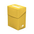 Ultra Pro Solid Color Deck Box Card Storage Ultra Pro Yellow  